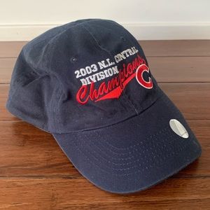 Vintage Chicago Cubs 2003 NL Central Champs Hat